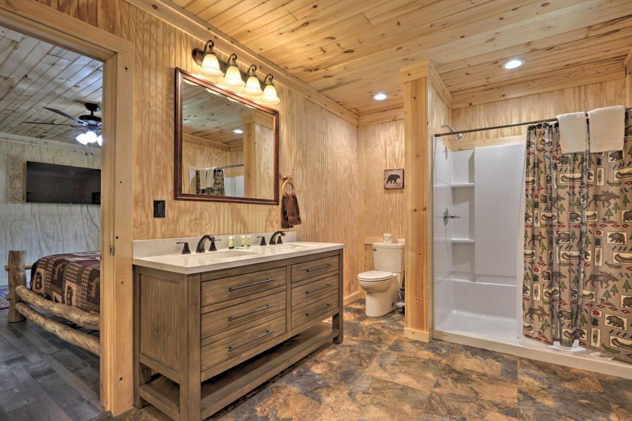 Gatlinburg Cabin With Loft And Game Room 1 Mi To Town Extérieur photo