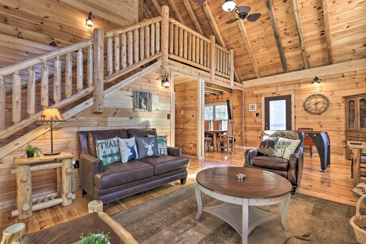 Gatlinburg Cabin With Loft And Game Room 1 Mi To Town Extérieur photo