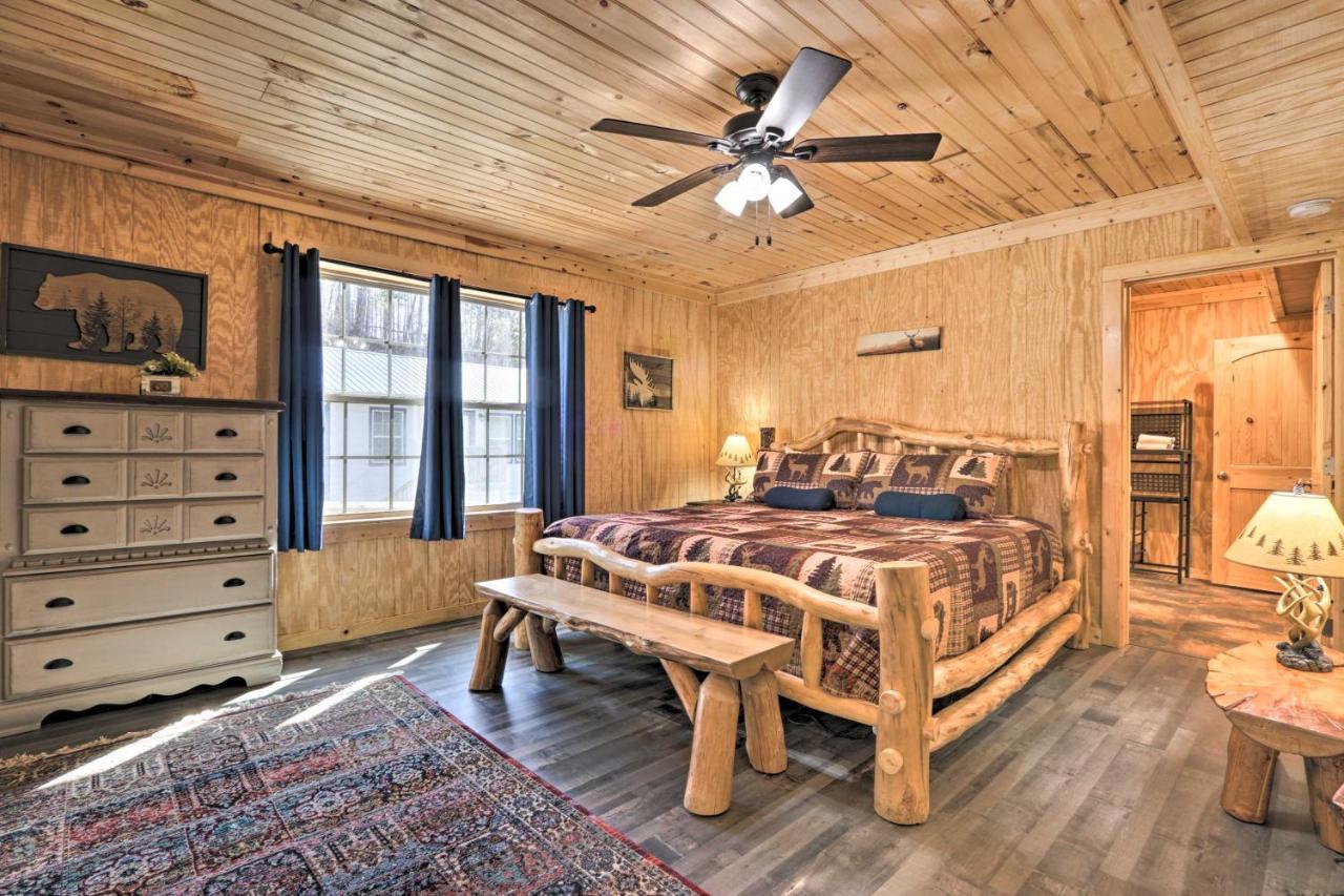 Gatlinburg Cabin With Loft And Game Room 1 Mi To Town Extérieur photo